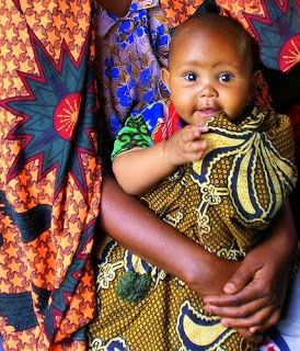 african baby and cloth from african head and body wrap flickr group