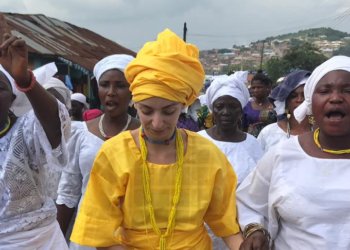Iniciação para Osun em Oyo – Nigéria